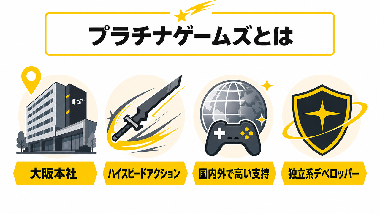 プラチナゲームズとは|企業概要と業界での位置づけ