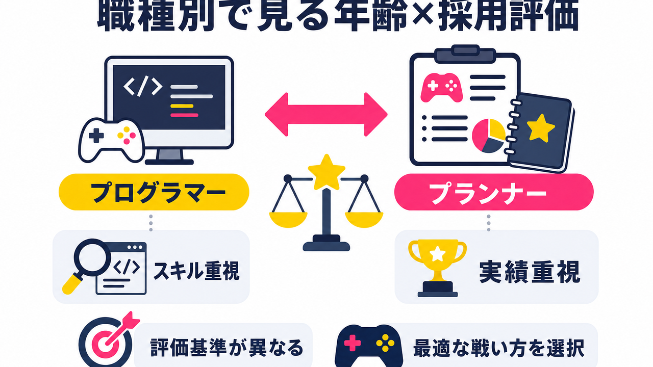 職種別で見る「年齢×採用評価」の実態