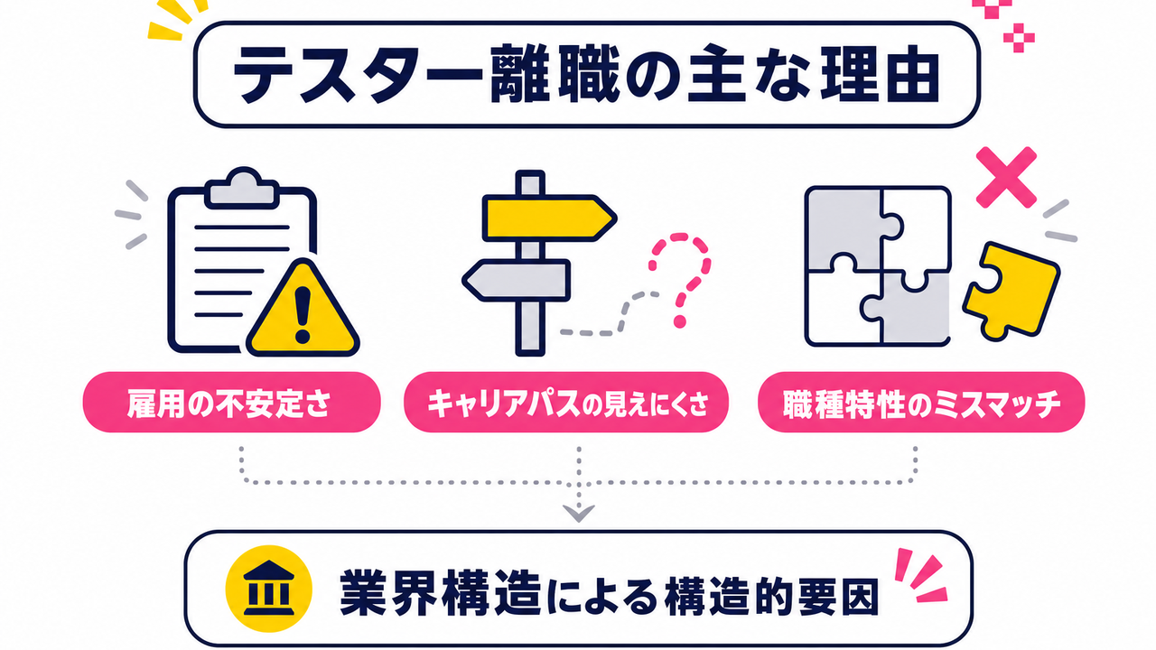 なぜゲームテスターは離職率が高いのか|業界構造と職種特性