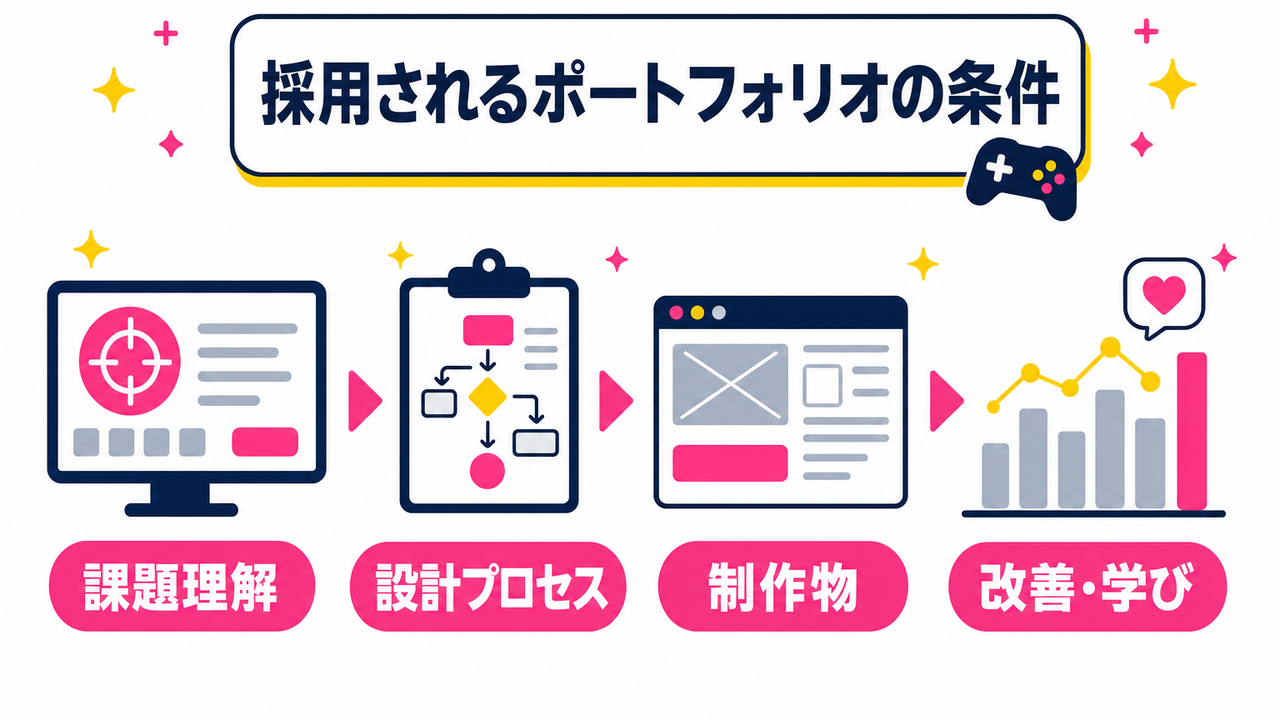 採用されるポートフォリオの条件
