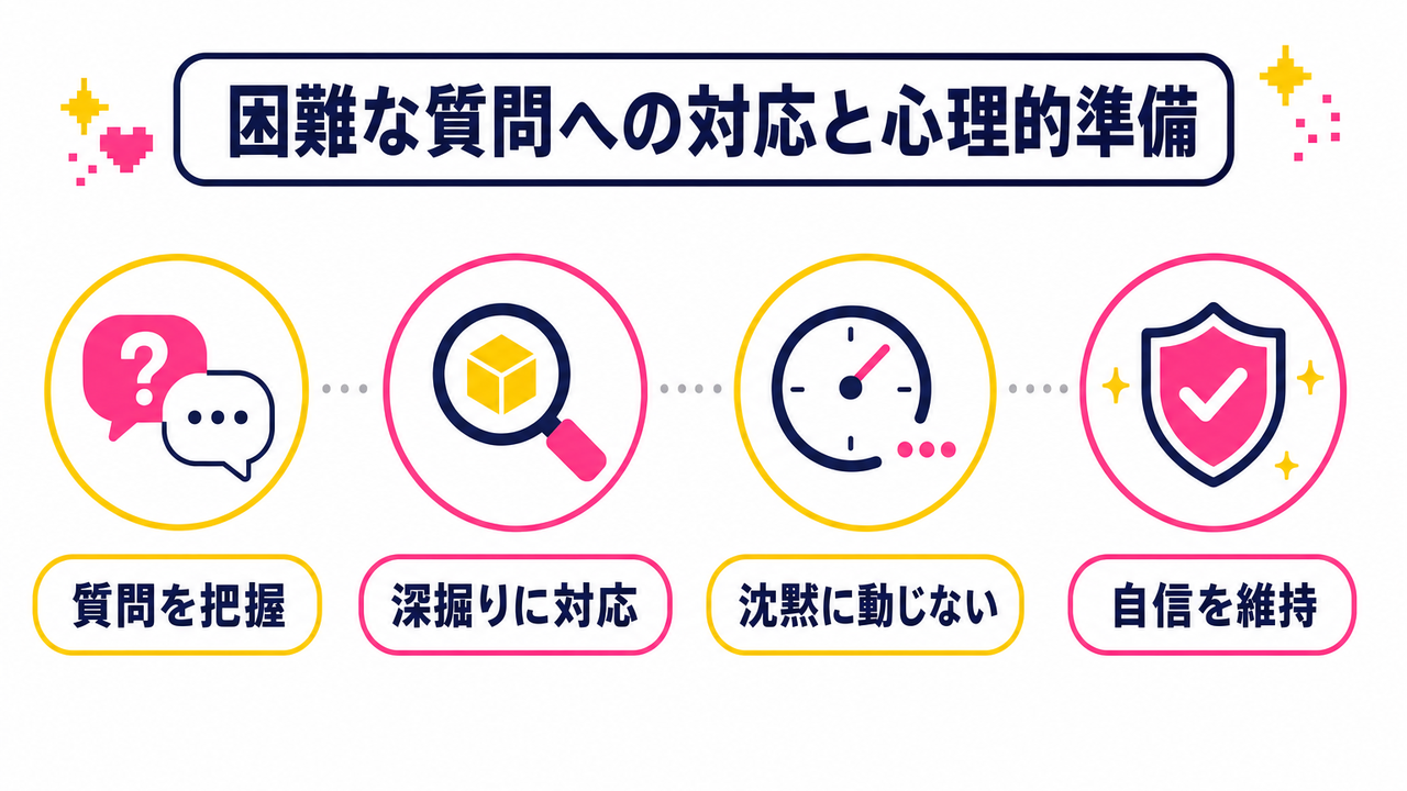 実際の選考体験から学ぶ——困難な質問への対応と心理的準備